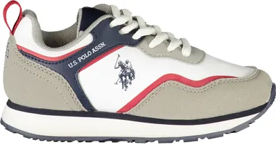 Image de US POLO ASSN. CHAUSSURES DE SPORT BLANC POUR ENFANTS : Couleur - Blanc, Taille - 31 Taille : 31 Couleur : Blanc