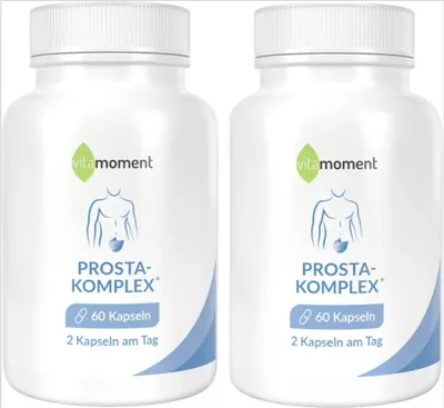 Produktbild von 2x Prosta-Komplex 60 Kapseln mit Zink, Selen & Pflanzenextrakten