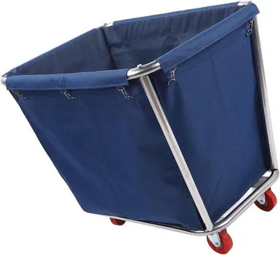Produktbild von Schwere Edelstahlwaschwanne 350l mit Flexirädern
