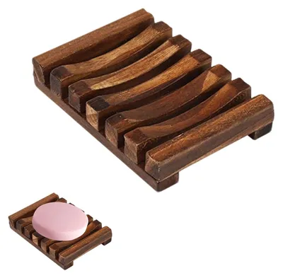 Produktbild von Seifenschale Holz, nachhaltig, 1 Stück, für Küche und Badezimmer