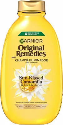 Imagen del producto de Champú "ORIGINAL REMEDIES" con manzanilla y miel de flores, 600 ml