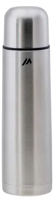 Produktbild von Martes - Thermosflasche "Tront", Edelstahl, 750ml IG3769 (Einheitsgröße) (Silber/Schwarz), KI-generiertes Bild