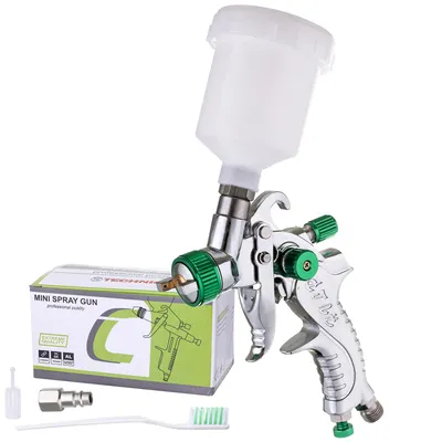 Zdjęcie produktu dla Mini pistolet natryskowy HVLP do modelowania z dyszą 0,8 mm Technic H-602P (125 ml)