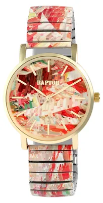 Produktbild von Damenuhr Edelstahl Colorful Edition Colorful Edition, Mineralglas