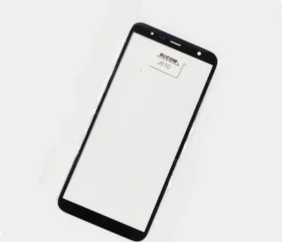 Produktbild von Display Glas Frontscheibe schwarz für Samsung J610 Galaxy J6+ Plus (2018)