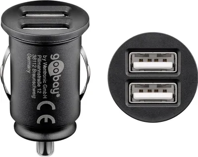 Obrázek produktu pro Duální USB nabíječka do auta (12 W)