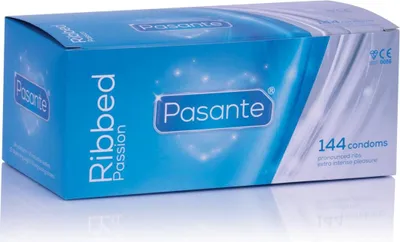 Produktbild von Pasante Kondome mit Riffeln 144 Stück