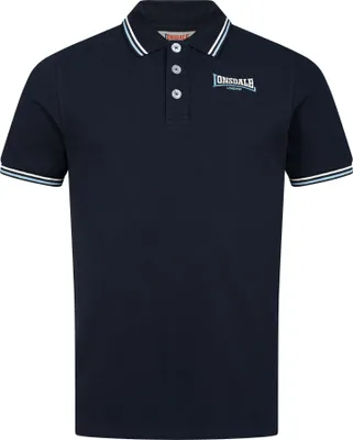 Obrázek produktu pro Pánská polokošile regular fit EASTLEIGH Navy/Ice/Off-White XL Lonsdale