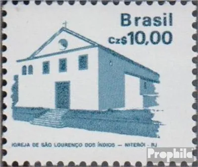 Produktbild von Briefmarken Brasilien 1987 Mi 2212C postfrisch Bauwerke