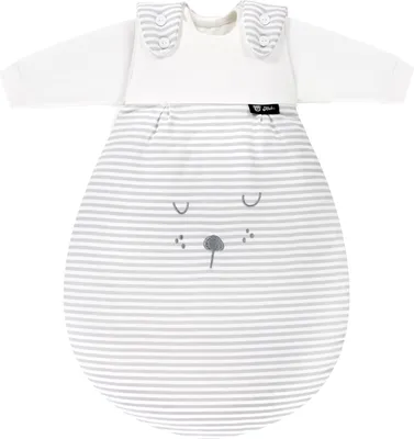 Produktbild von Alvi Baby-Mäxchen (3-tlg.) - Faces, Junge/Mädchen, Grau, Weiß