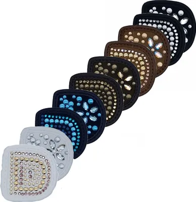 Immagine prodotto di Cerotti MagicTack per guanti, motivo: fiore, colore: nero