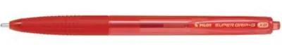 Produktbild von Druckkugelschreiber Super Grip G - XB 0,6 mm rot. Packung mit 12 Stück