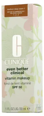 Zdjęcie produktu dla Clinique Even Better Clinical Vitamin Makeup SPF 50 Medium Deep Warm 1 (30 ml)