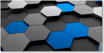 Produktbild von Tulup® Leinwandbild -100x50 cm - Wandkunst - Drucke auf Leinwand - Leinwanddruck  - Kunst: modern & klassisch - Schwarz - 3D-Abstraktion