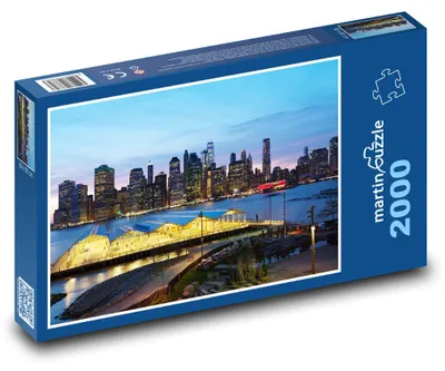 Obrázek produktu pro martinpuzzle - Puzzle 2000 - New York - Manhattan, noc