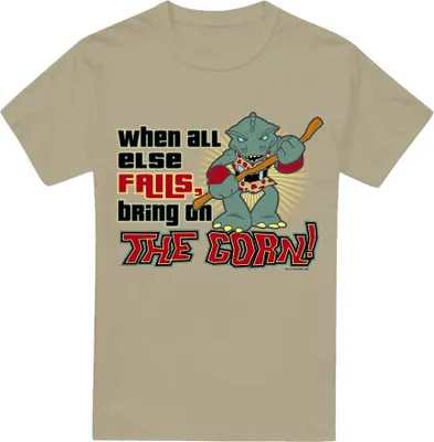 Immagine prodotto di Star Trek Quogs - Maglietta "Bring on the Gorn" da uomo TV5711 (S) (Safari Green)