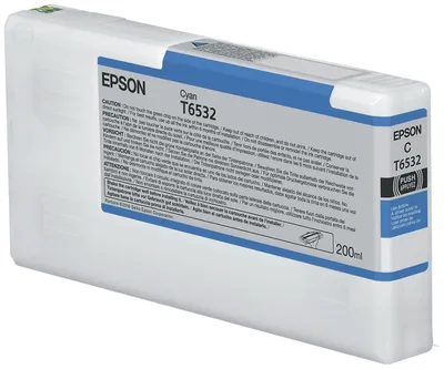 Image de Epson Cartouche de teinte cyan T 653 200 ml T 6532