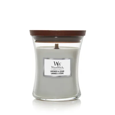 Produktbild von WoodWick Lavender & Cedar, andere, Grau, Transparent, CEDAR, Lavendel, 1 Stück(e)
