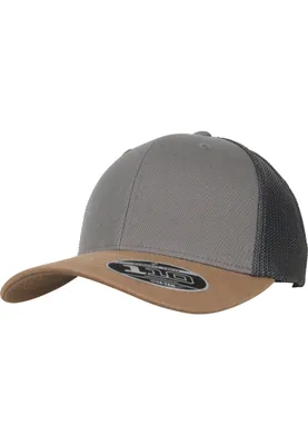 Produktbild von FLEXFIT 110T | 110 Trucker Cap - Farbe: Earth Tones/Indian Tan/Gunmetal - Größe: One Size