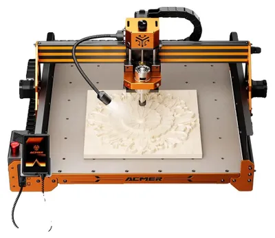 Image de Machine de fraisage CNC à 3 axes, idéale pour la gravure polyvalente, modèle 4S