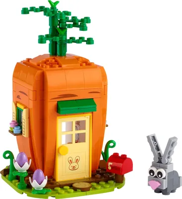 Produktbild von LEGO Iconic Easter Bunny's Carrot House 40449, Bausatz, 8 Jahr(e), Kunststoff, 0 Stück(e), 269 g