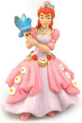 Obrázek produktu pro C - Figurka Princezna s ptáčkem 9 cm