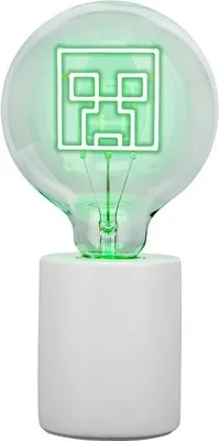 Immagine prodotto di Lampka LED Minecraft Creeper - Licencjonowane Oświetlenie Neonowe 18 cm