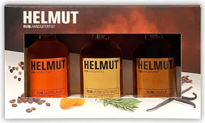 Produktbild von Helmut 8 Jahre Rum Tastingset, 40% Vol. 0,15 l