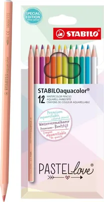 Produktbild von STABILO STABILOaquacolor, Mehrfarbig, 12 Stück(e)