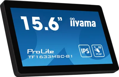 Produktbild von Iiyama TF1633MSC-B1 15.6IN TOUCH PCAP - Flachbildschirm (TFT/LCD)