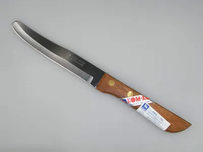 Productafbeelding van Set van 6 Thailandse Keukenmessen - Houten Handvat 22 cm