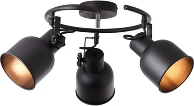 Produktbild von BRILLIANT Spotspirale, 3-flammig Rolet schwarz IP20 E14 18 Watt dimmbar g. f. Tropfenlampe