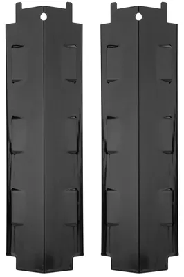 Immagine prodotto di Piastra per griglia a gas - 37,1 x 10,8 cm - Acciaio inossidabile - Set da 2 pezzi - Per barbecue a gas Charbroil