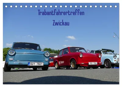 Produktbild von Trabantfahrertreffen Zwickau (Tischkalender 2027 DIN A5 quer), CALVENDO Monatskalender