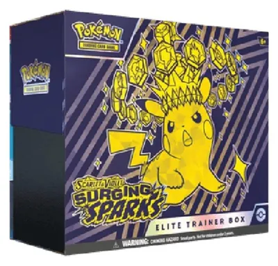 Immagine prodotto di Pokemon Elite Trainer Box "Surging Sparks"