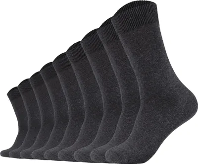 Zdjęcie produktu dla Skarpety uni Camano - Skarpety Comfort, jednolity kolor, opakowanie 9 sztuk, szary 43-46
