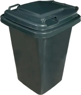 Obrázek produktu pro Popelnice D50BB 50L černá plastová