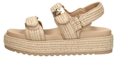 Image de Steve Madden Bigmona  Sandalen Plat - Beige - Maat 40