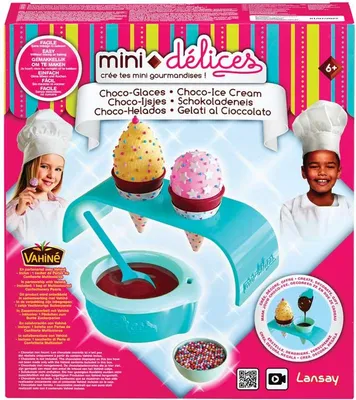 Immagine prodotto di Play-Doh set gelato artigianale Coni di cioccolato - giocattoli creativi per bambini
