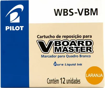 Image de Pilot - Feutre -Tip Filling Pilot Bongen Whiteboard m Orange | 12 pièces