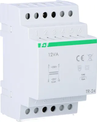 Obrázek produktu pro Transformátor 24 V síťový transformátor TR-24 F&F