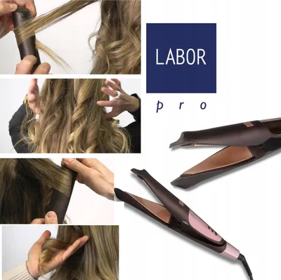 Produktbild von Keramischer Lockenstab, automatisch Marke Labor Pro Butterfly-Effekt B217