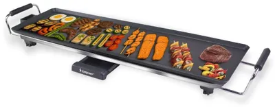 Obrázek produktu pro BEPER P101BBQ070 XL Elektrický teppanyaki gril, 70 x 23 cm, s nepřilnavým povrchem