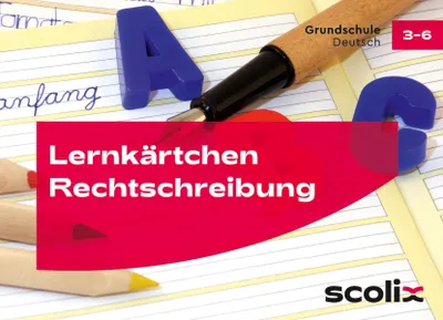 Produktbild von Lernkärtchen Rechtschreibung