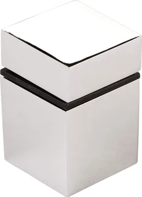 Produktbild von 1 Stück Regalbodenträger Cube II Chrom poliert Glasbodenträger