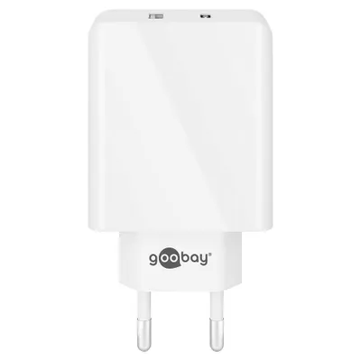 Produktbild von Dual USB-C PD (Power Delivery) Schnellladegerät (28W)