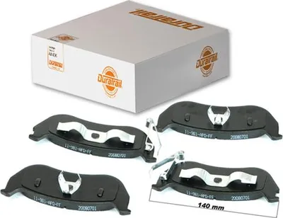 Produktbild von Bremsklötze Set Hinterachse ab19.10.05 Bremse Jeep Wrangler TJ 05-06