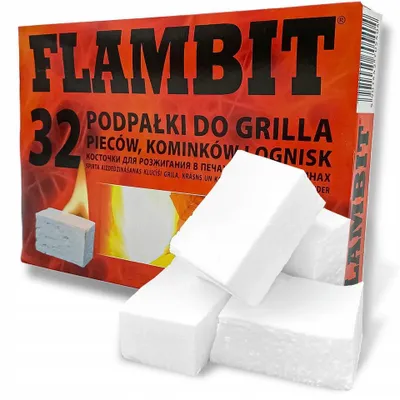Obrázek produktu pro Podpalovače Flambit pro grily kamna krby 32 dlouhých hořících kostek