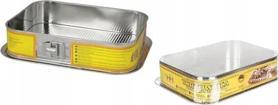Produktbild von Rechteckiges Backblech 24x34 cm mit abnehmbarem Boden SNB