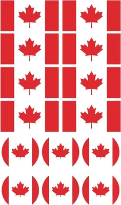 Productafbeelding van Vlag Stickers - Decoratie Stickers - Voertuig Personaliseren - 28 Stuks Set - Diverse Maten - Meerdere Kleuren